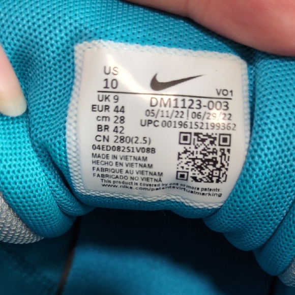 Nike Lebron Witness 7 Grey fog Multi Sneakers Men's sz 10​ - Picture 2 of 6